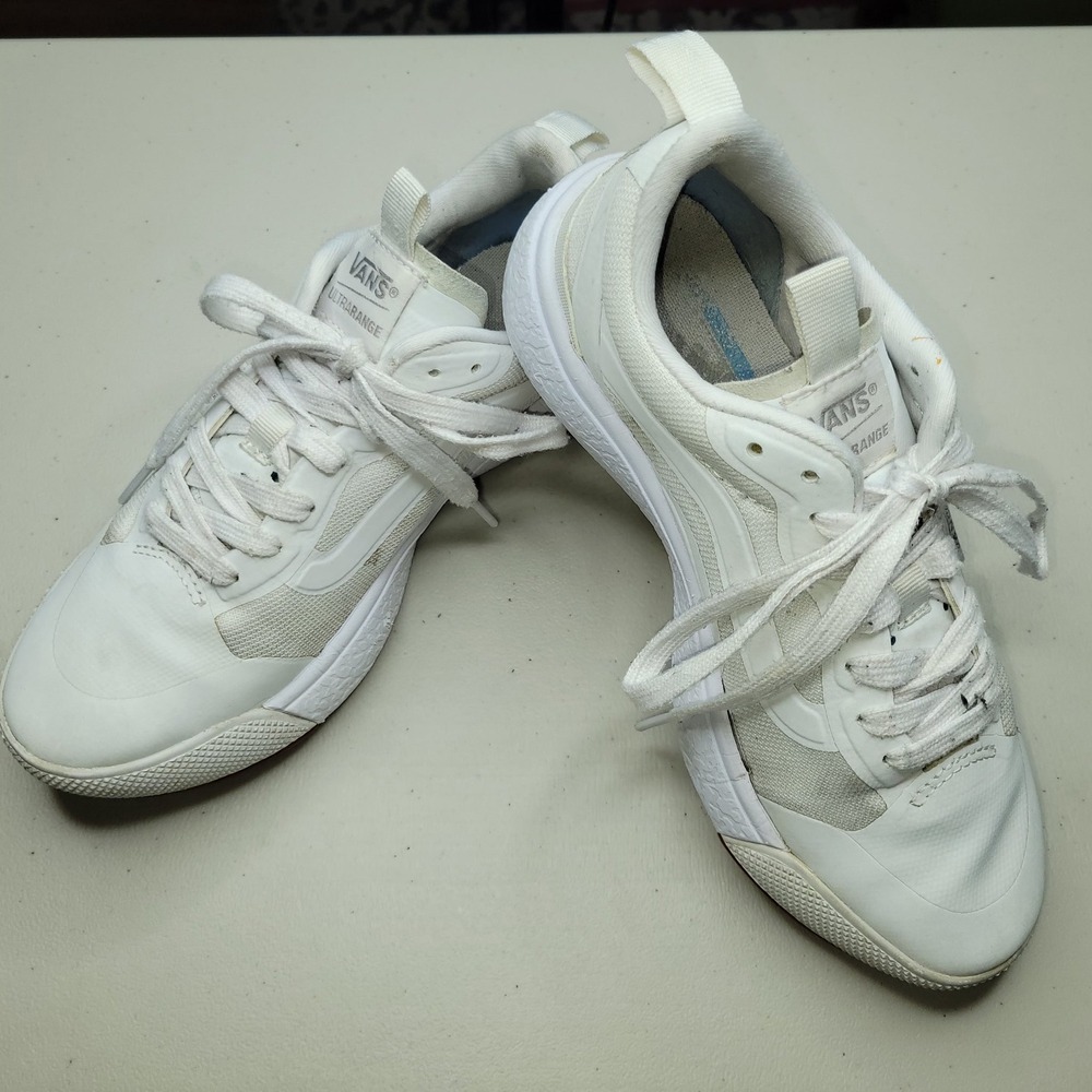 Vans UltraRange Rapidweld White‎ Sneakers Womens 6 Mens 4.5 Low Top 721356